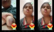 Desi Girl Shows Boobs